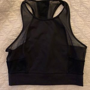 Lululemon mesh crop top